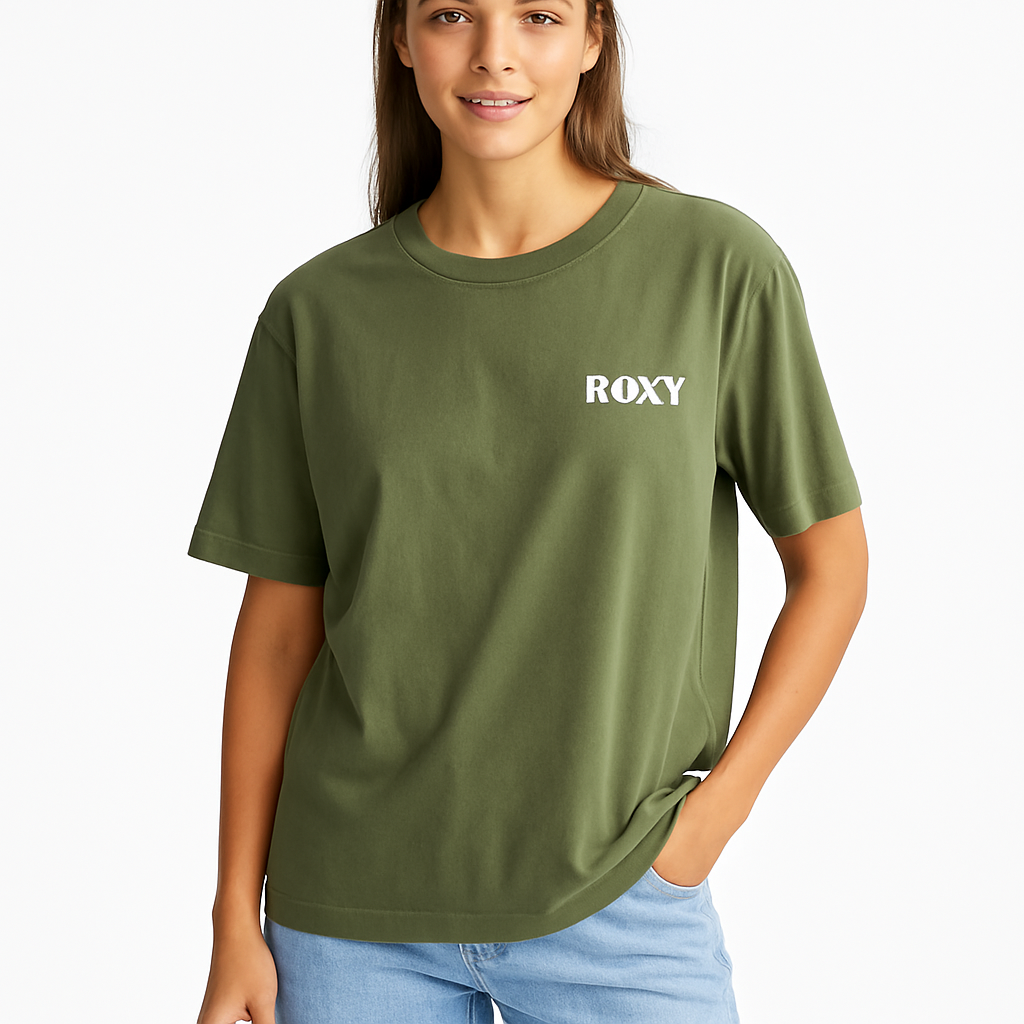 BLUSA ROXY M/C SIREN SONG - VERDE