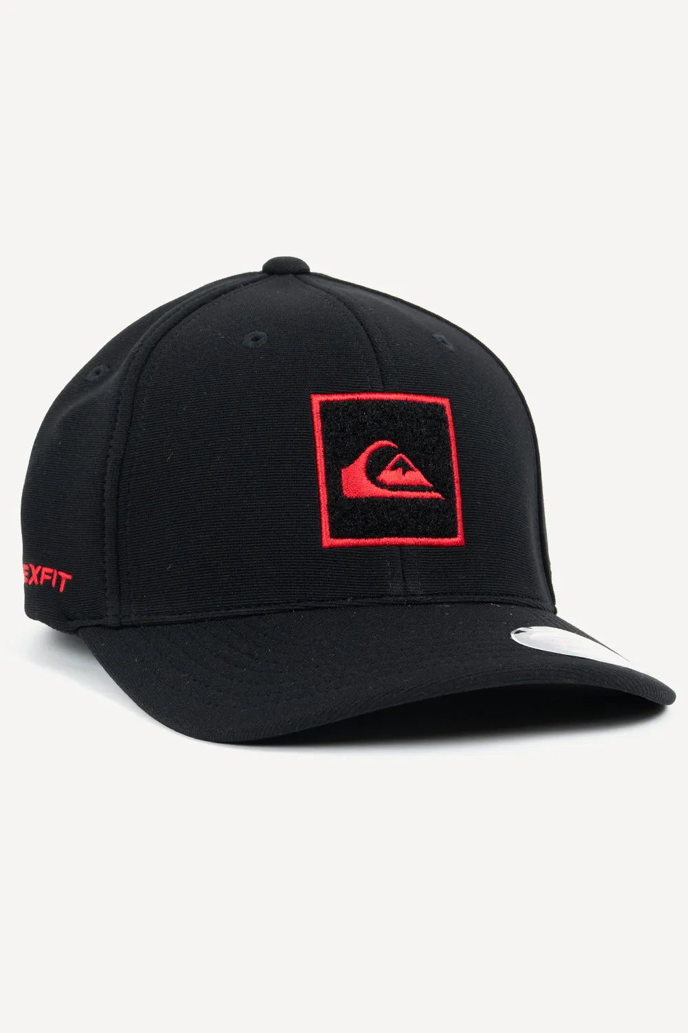 BONE QUIKSILVER DOUBLE PATCH - PRETO
