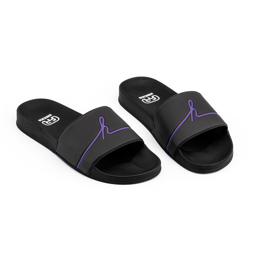 CHINELO HOCKS SLIDE FILIGRAMA - BLACK PURPLE