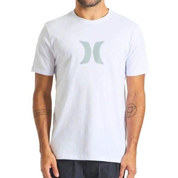 CAMISETA HURLEY SILK ICON - BRANCO