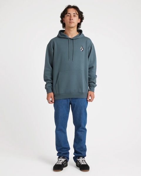 MOLETOM VOLCOM ICONIC STONE - CINZA CHUMBO