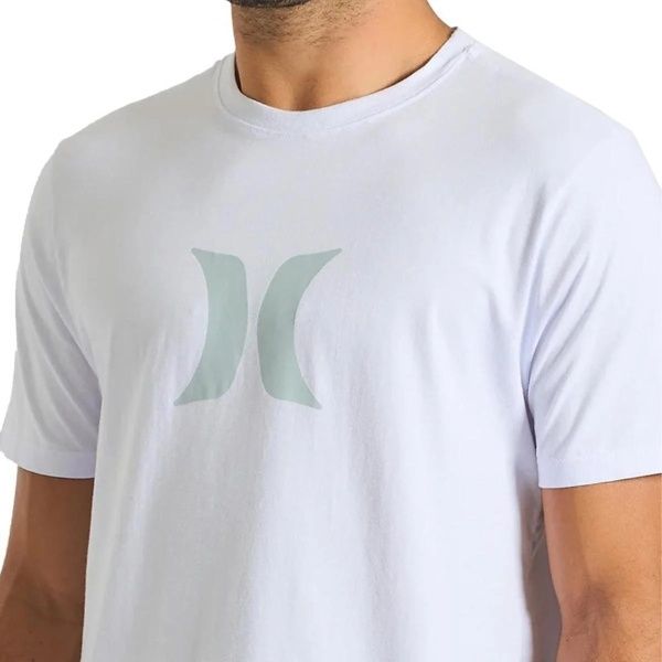 CAMISETA HURLEY SILK ICON - BRANCO