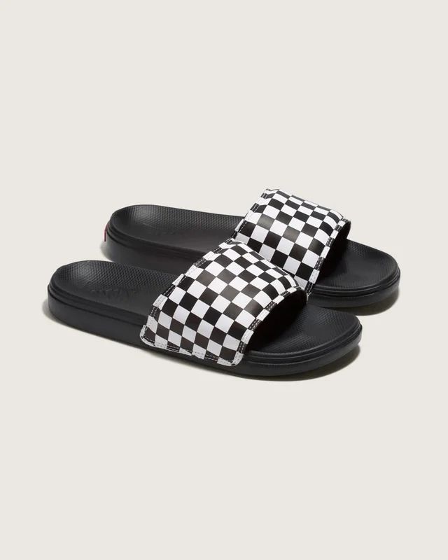 CHINELO VANS SLIDE - ON CHECKBOARD
