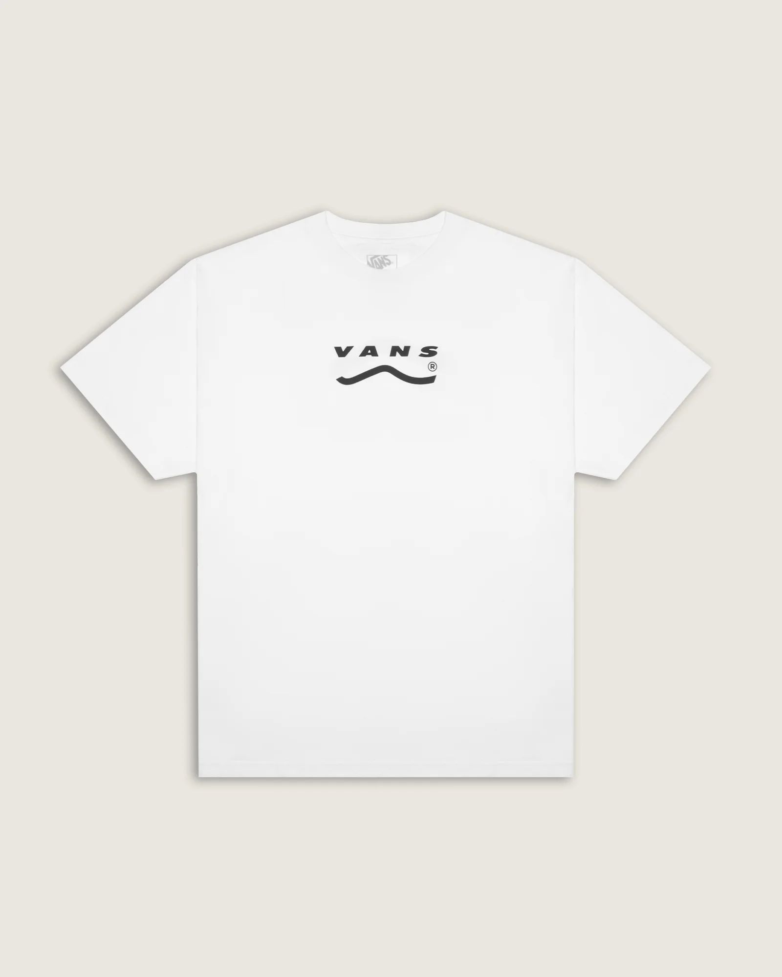 CAMISETA VANS DETERMINED - BRANCO PRETO