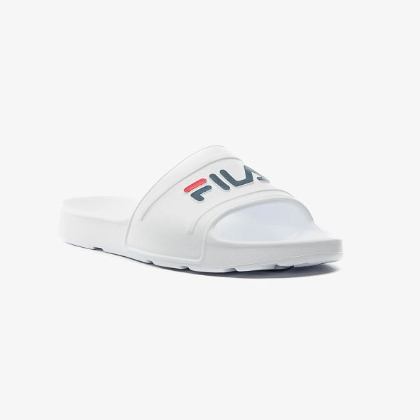 CHINELO FILA SLEEK SLIDE MASC - BCO/MAR/VRM
