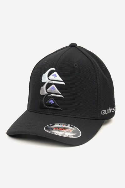 BONE QK EMB THREE LOGO - BLACK