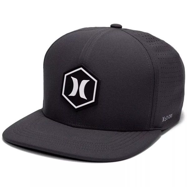 BONE HURLEY HEXA IMP - PRETO