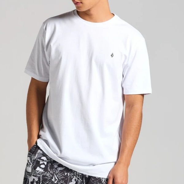 CAMISETA VOLCOM SILK MC STONE BLANKS - BR...