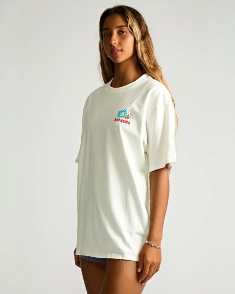 CAMISETA RIP CURL NOVA ERA - BONE