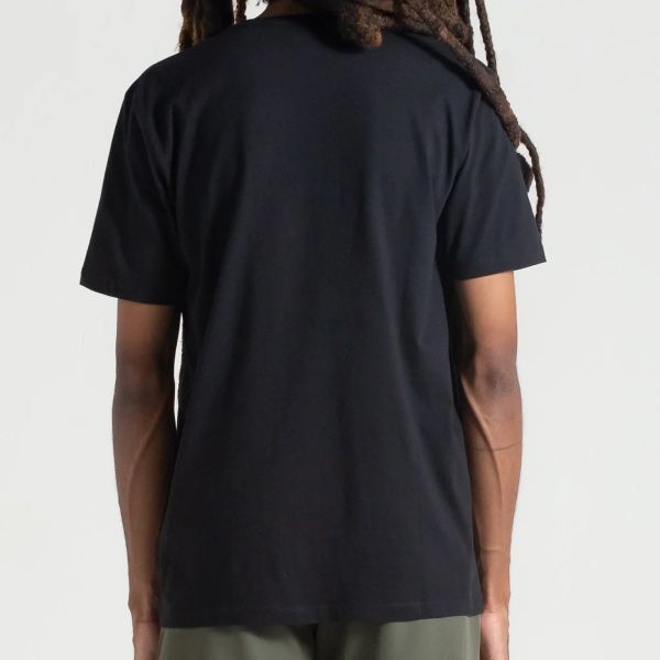 CAMISETA VOLCOM SILK MC STONE BLANKS - PRETO