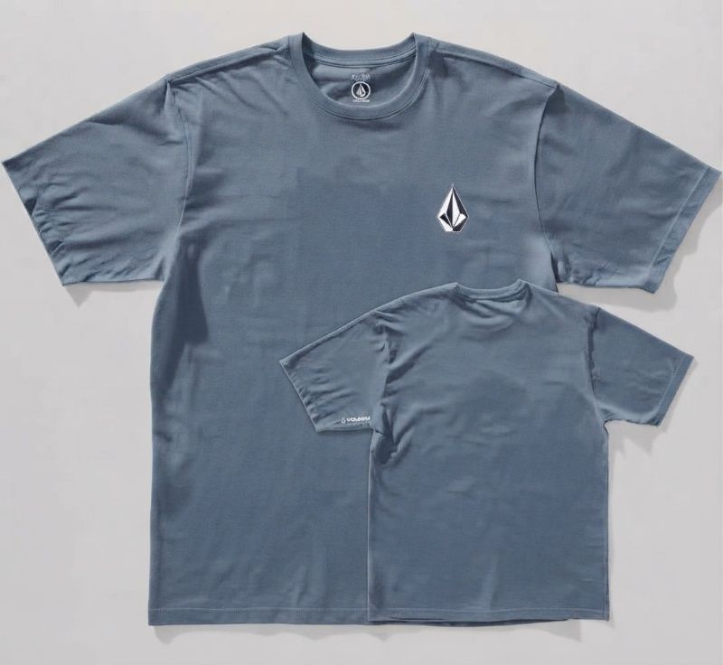 CAMISETA VOLCOM SILK MC ICONIC JUV - AZUL...
