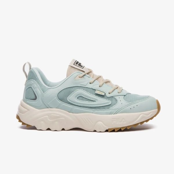 TENIS FILA OAKMONT 2 FEMININO - VDM/BEGE/PTO