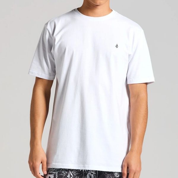 CAMISETA VOLCOM SILK MC STONE BLANKS - BR...