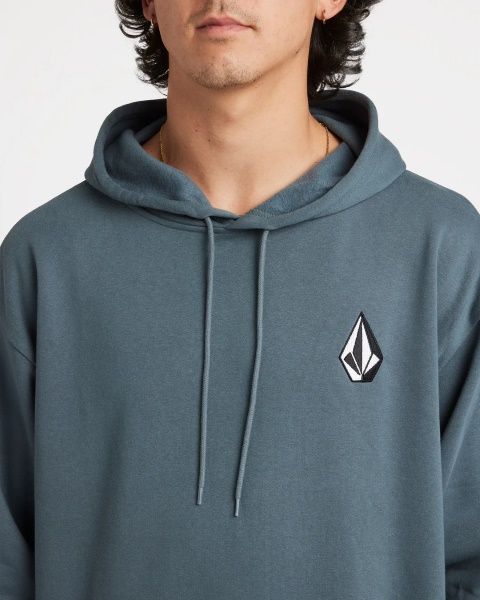 MOLETOM VOLCOM ICONIC STONE - CINZA CHUMBO