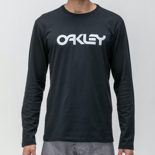 CAMISETA OAKLEY MARK II LS - BLACKOUT