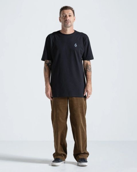 CAMISETA VOLCOM SKIDDER PS - PRETO