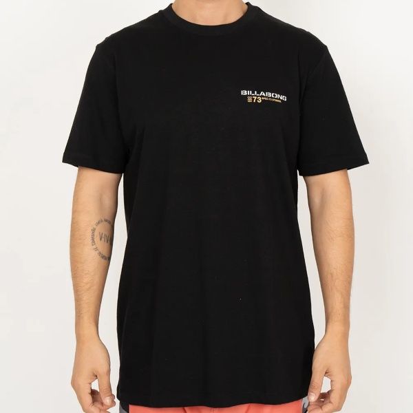 CAMISETA M/C BILLABONG SPEC 73 II - PRETO