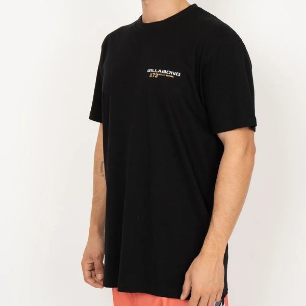 CAMISETA M/C BILLABONG SPEC 73 II - PRETO