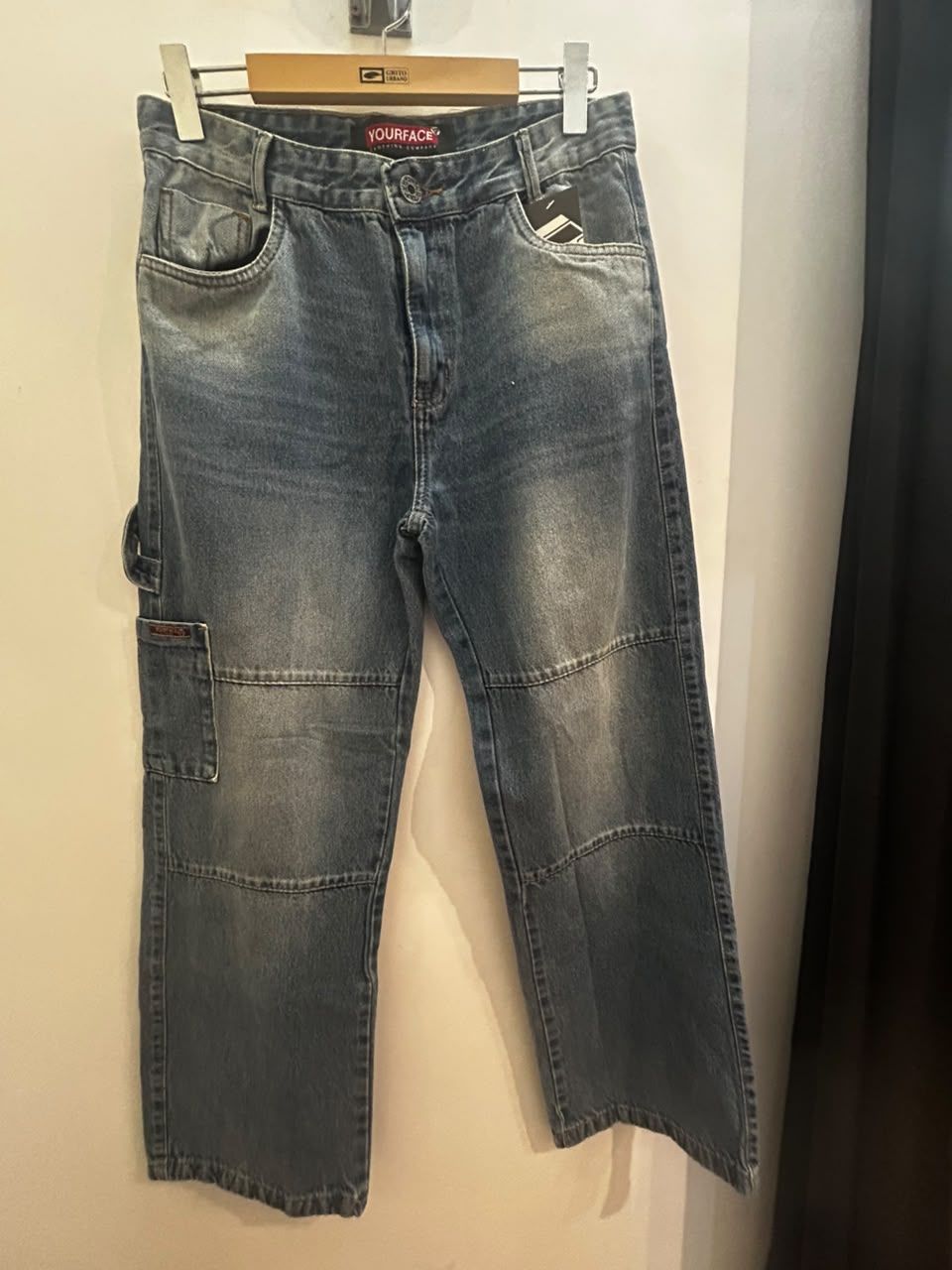 CALÇA JEANS YOURFACE CARPINTEIRO - AZUL R...