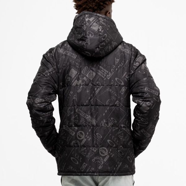 JAQUETA OAKLEY GRAPHIC PUFFER JACKET - BL...