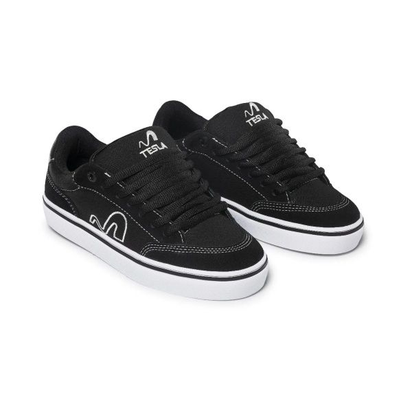 TENIS TESLA FLOW BLACK WHITE