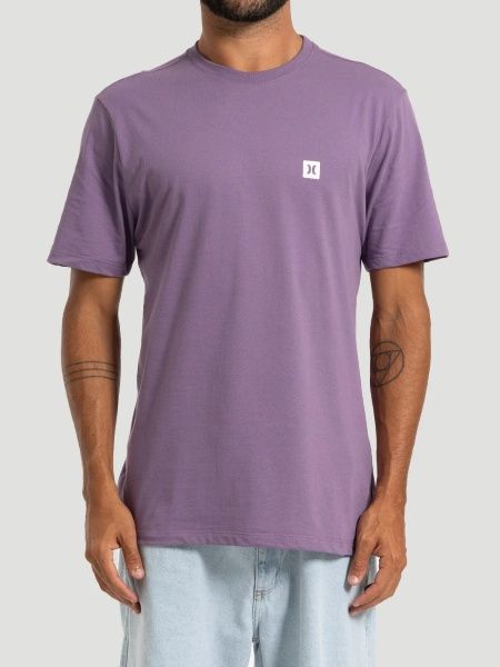 CAMISETA HURLEY SILK MINI ICON - ROXO