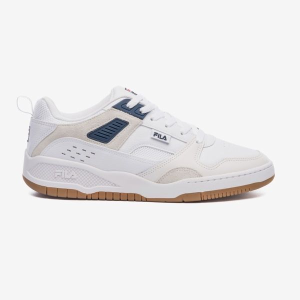TENIS FILA CORDA BR MASCULINO - BCO/MAR/VRM