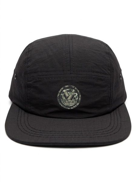 BONÉ YOURFACE 5PANEL LOGO CAMO - PRETO