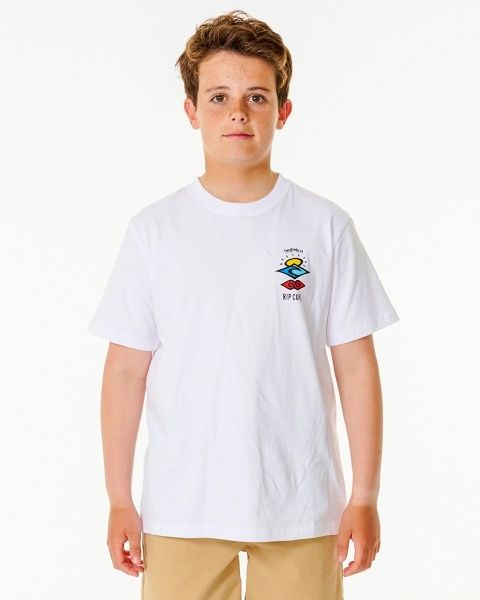 CAMISETA RIP CURL SEARCH ICON INFANTIL - ...