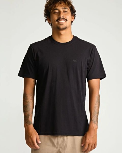 CAMISETA RIP CURL CLASSIC SURF - PRETO