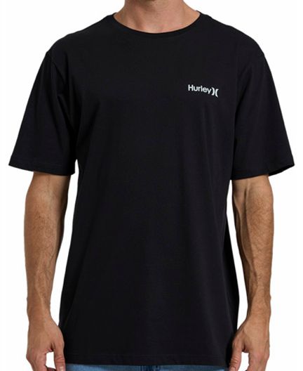 CAMISETA HURLEY SILK CLASSIC - PRETO