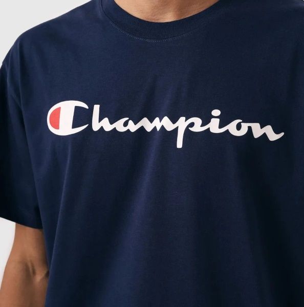 CAMISETA CHAMPION LOGO SCRIPT INK ATHLETI...